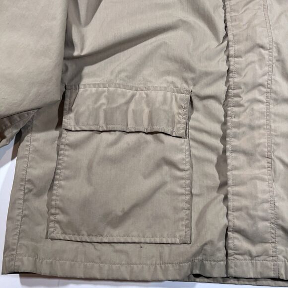 Vintage Orvis Gore-Tex Hooded Field Parka Storm Coat Rain Jacket Men's Large - Picture 6 of 13